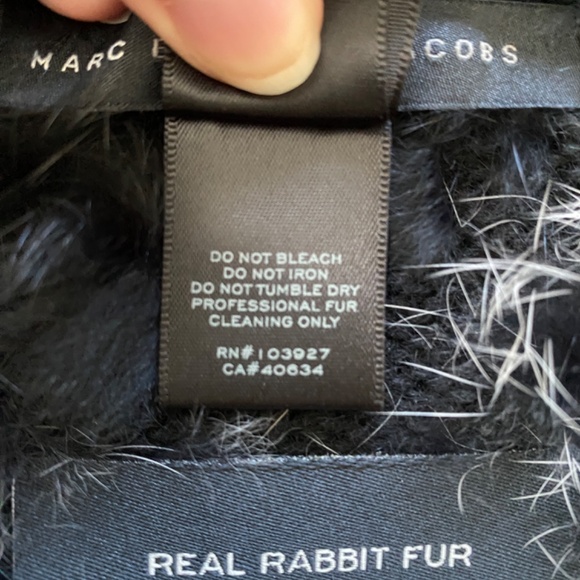 Marc by Marc Jacobs Rabbit Fur Vest - Picture 8 of 10